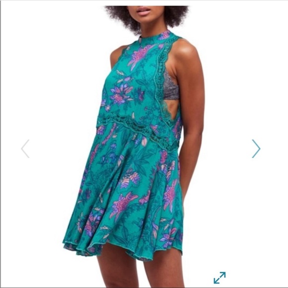 NWOT Free People She Moves Chemise Mini Dress - Picture 5 of 8